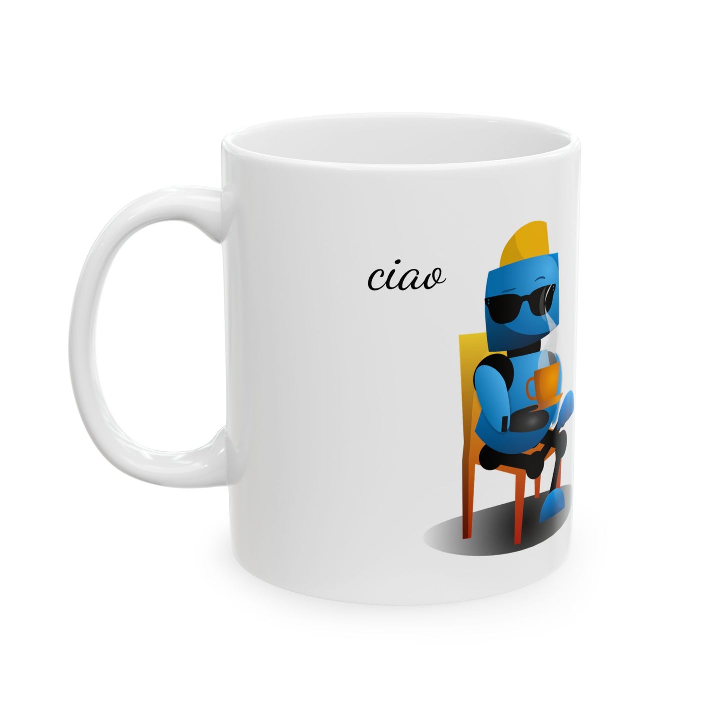 WizerBot™ Ceramic Mug 11oz