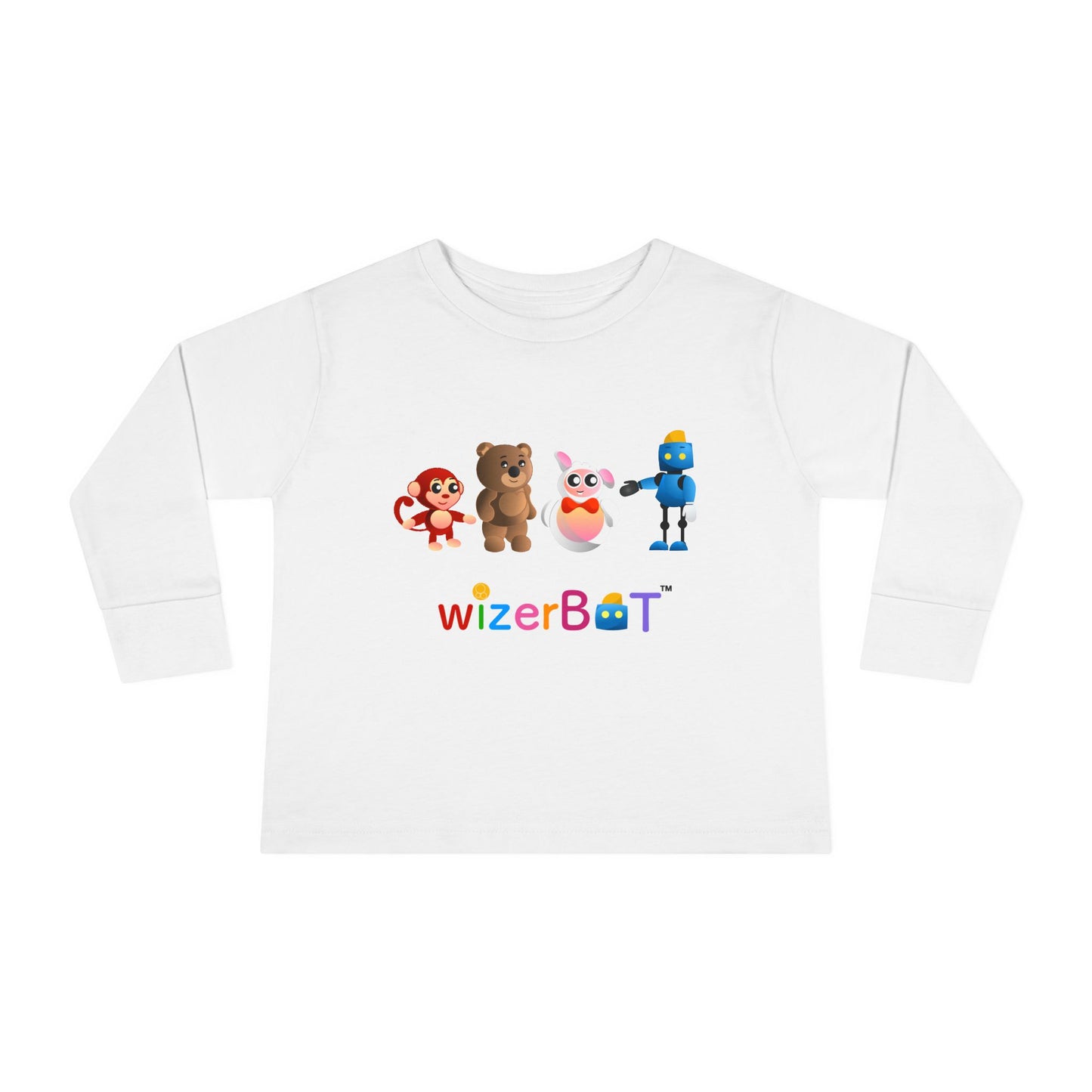 WizerGear: WizerBot™ Toddler Long Sleeve Tee