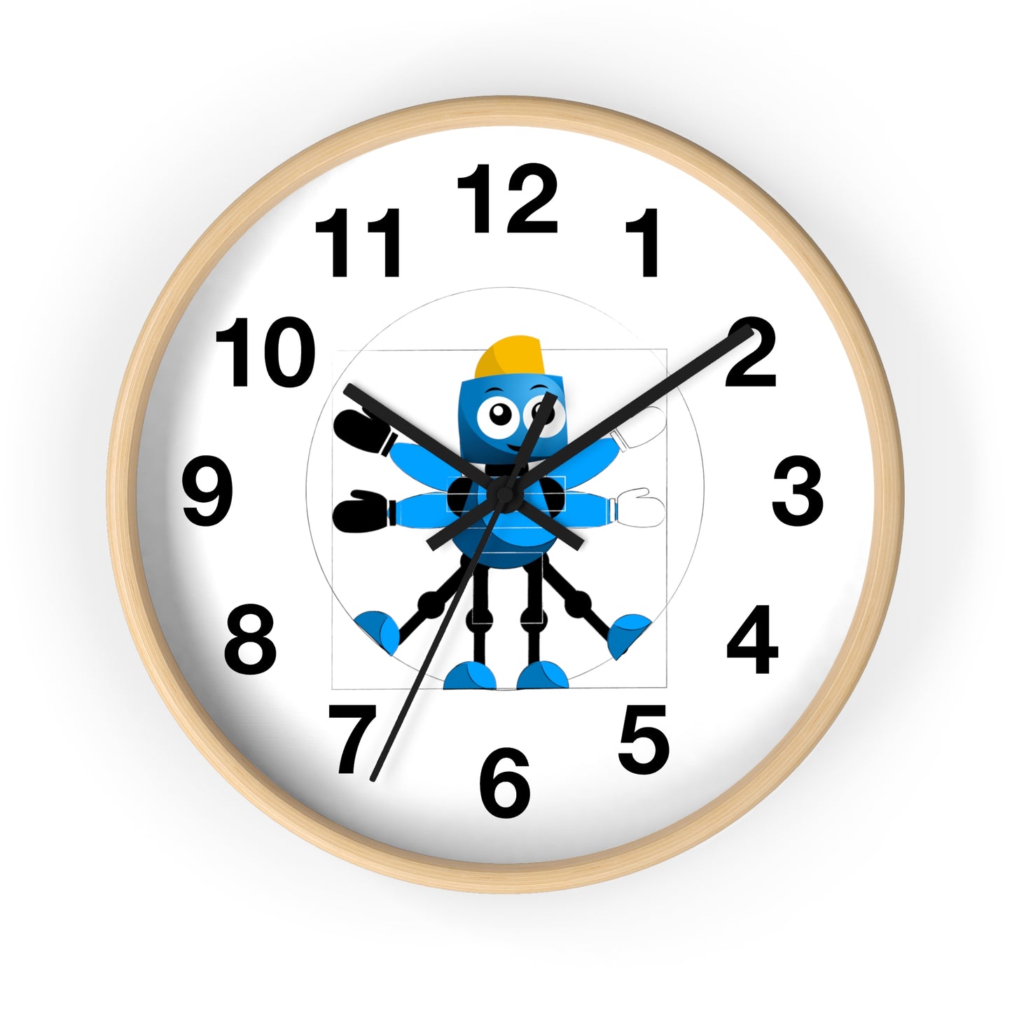 WizerBot™ Wall Clock (Home Products)