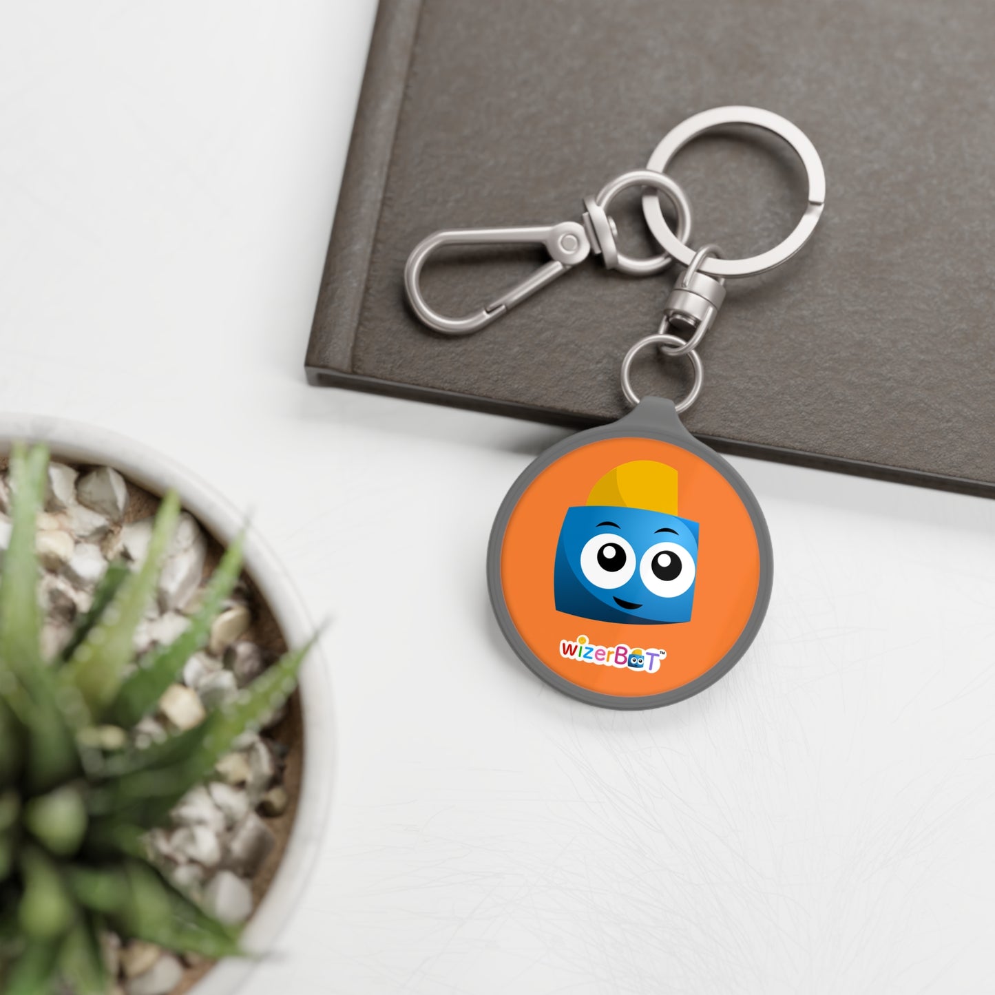 WizerBot™ M Robot Keyring Tag (Accessories)