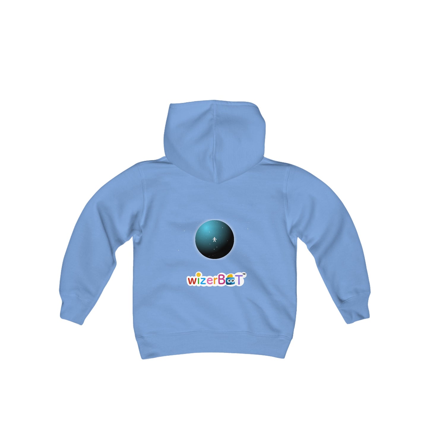 WizerGear: WizerBot™ Youth Heavy Blend Hooded Sweatshirt