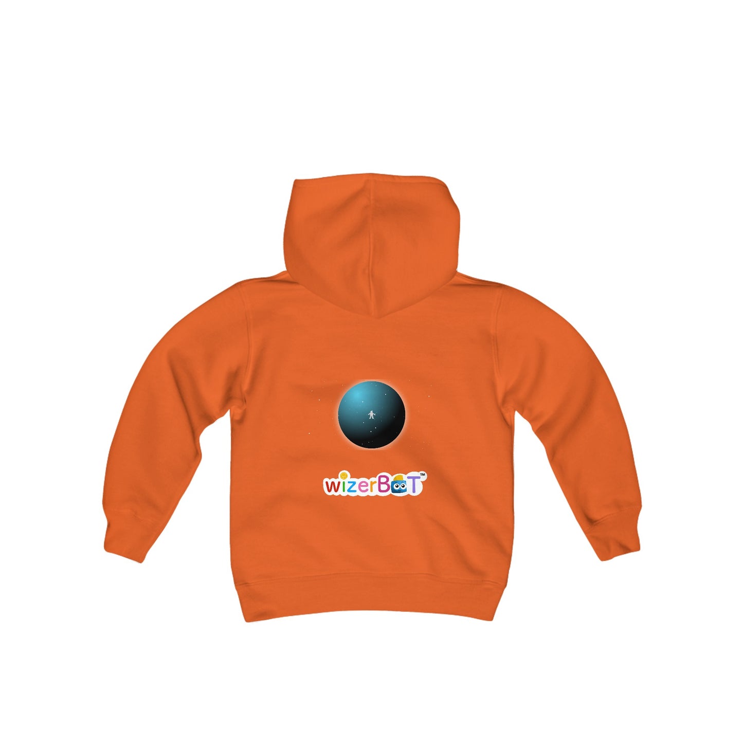 WizerGear: WizerBot™ Youth Heavy Blend Hooded Sweatshirt