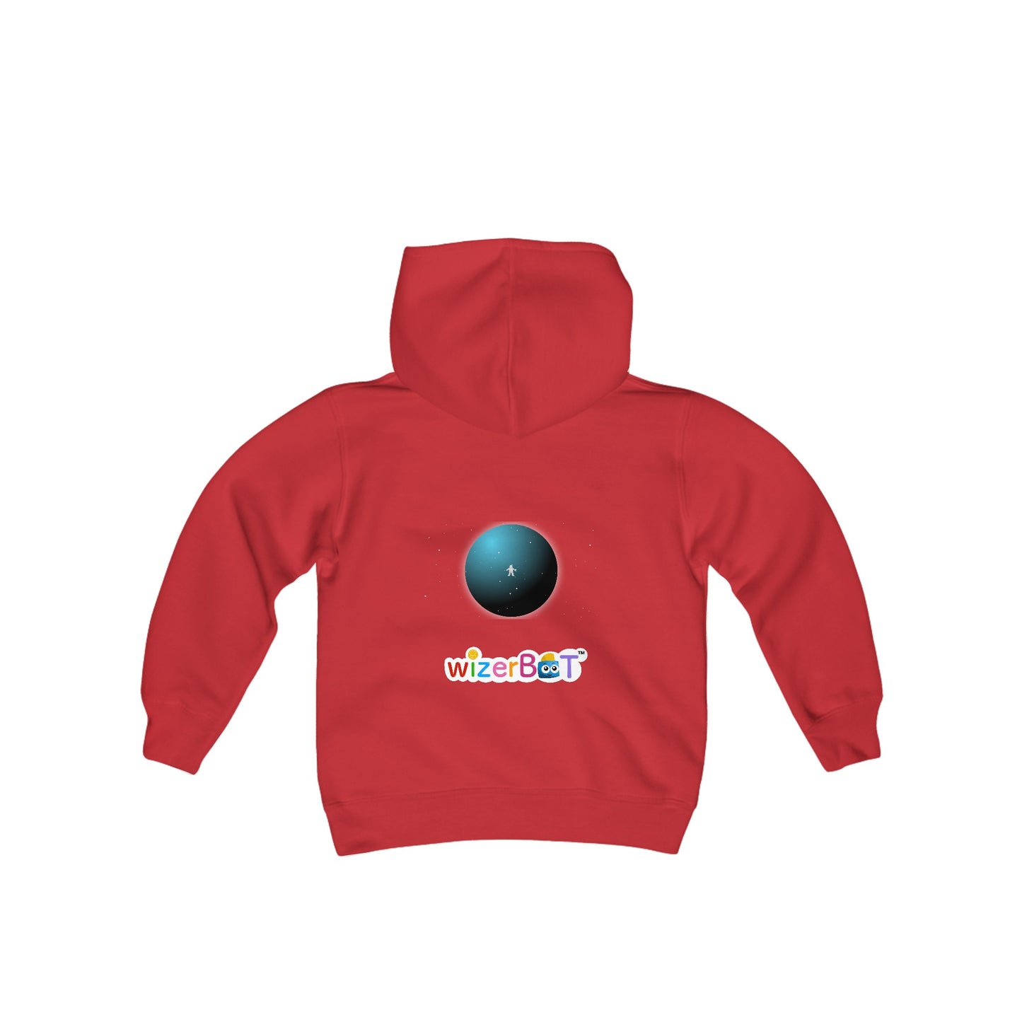 WizerGear: WizerBot™ Youth Heavy Blend Hooded Sweatshirt