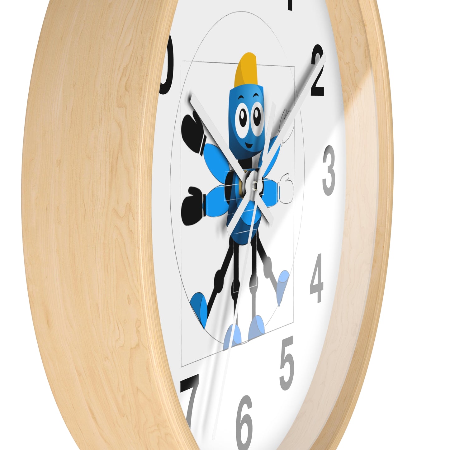 WizerBot™ Wall Clock (Home Products)