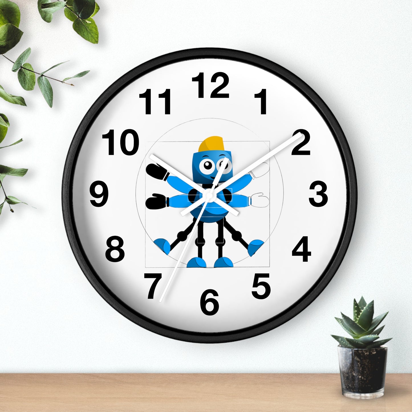 WizerBot™ Wall Clock (Home Products)