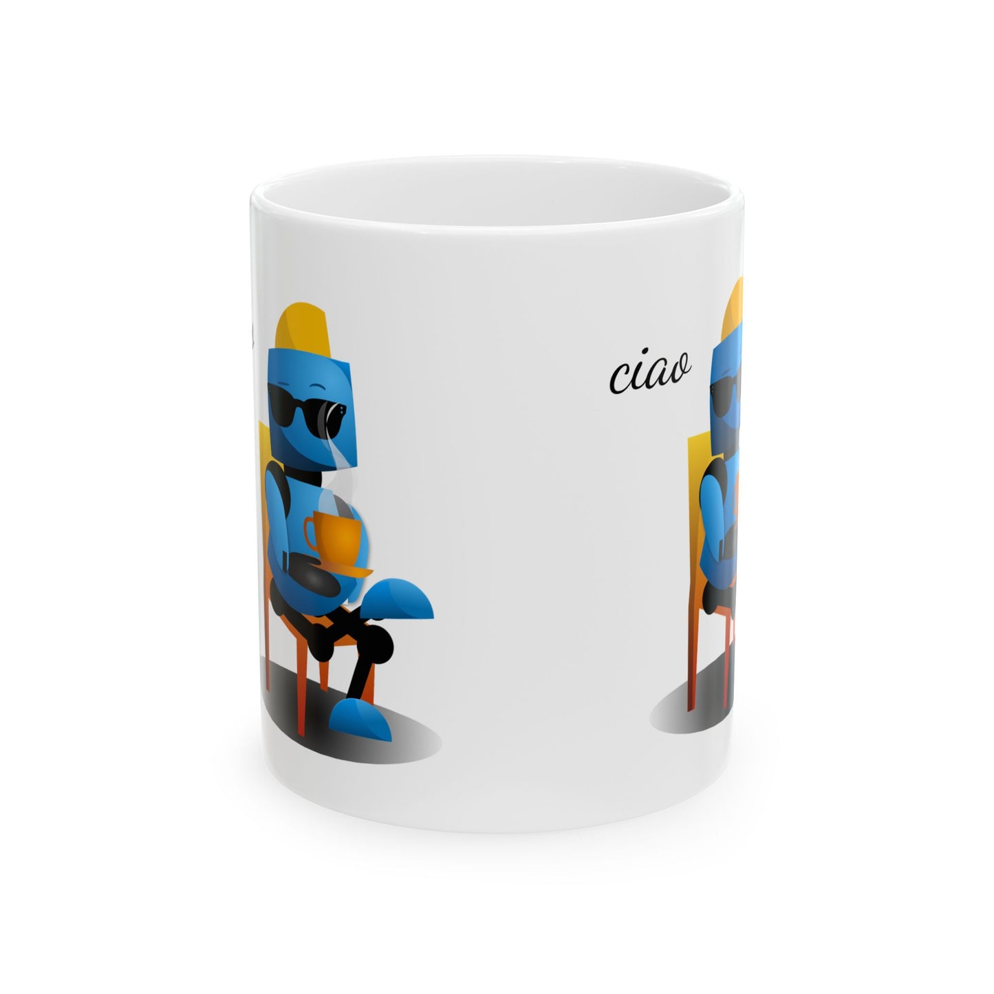 WizerBot™ Ceramic Mug 11oz