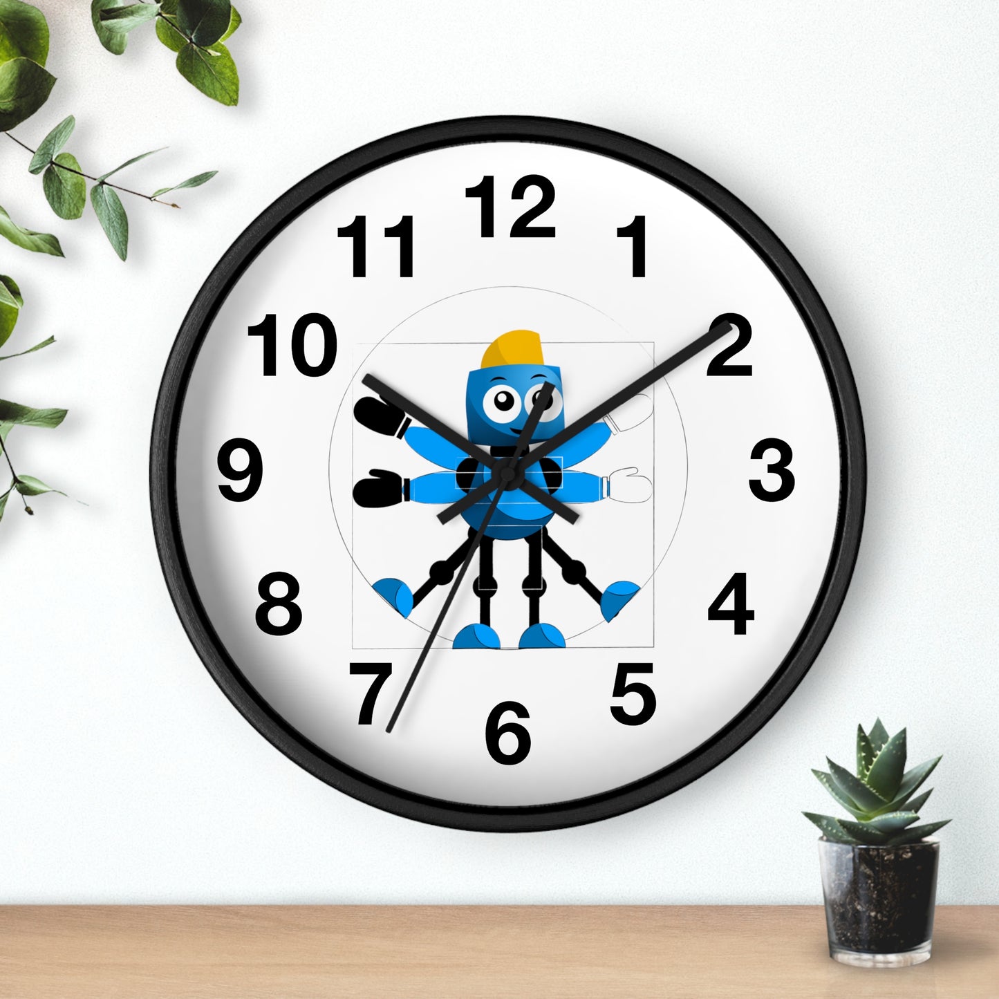 WizerBot™ Wall Clock (Home Products)