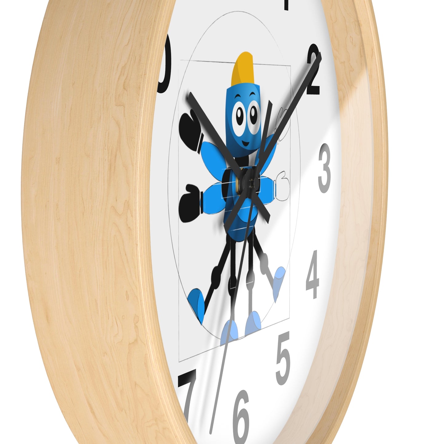 WizerBot™ Wall Clock (Home Products)