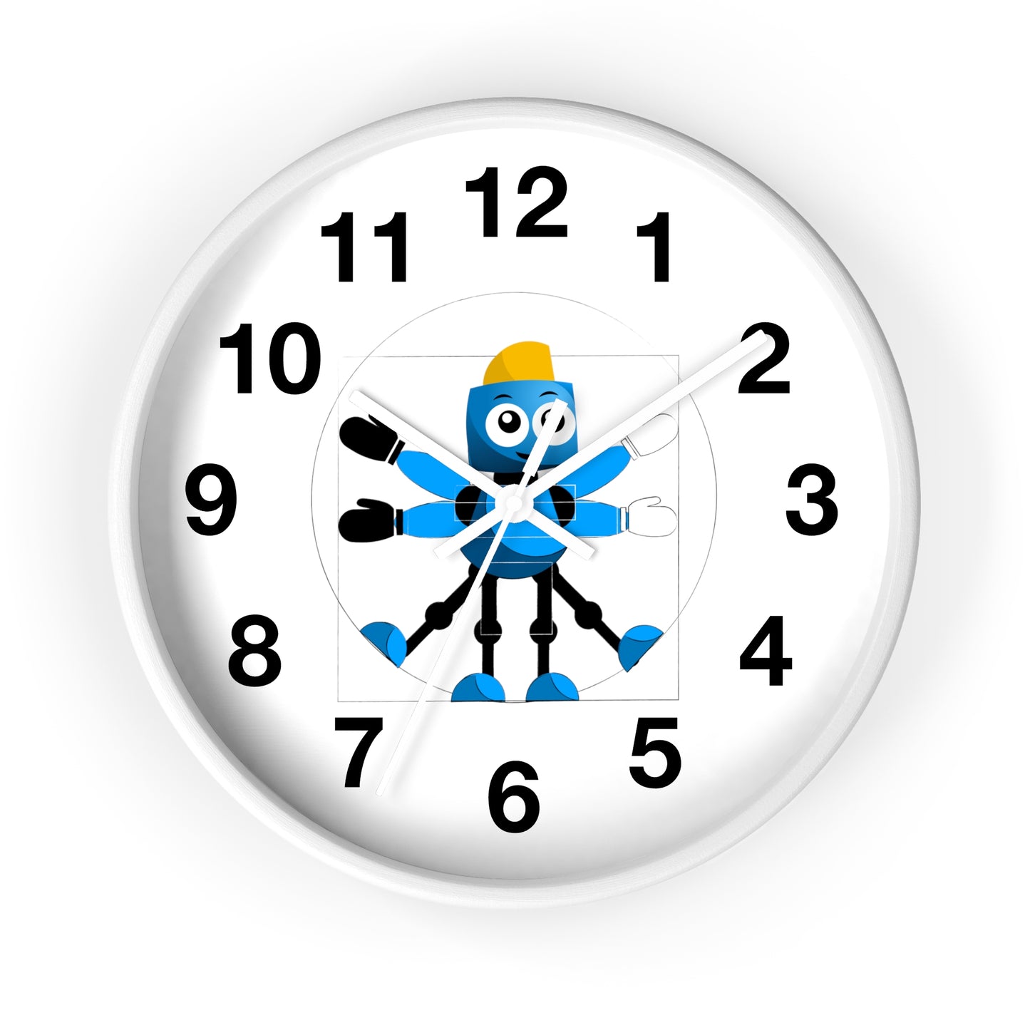 WizerBot™ Wall Clock (Home Products)