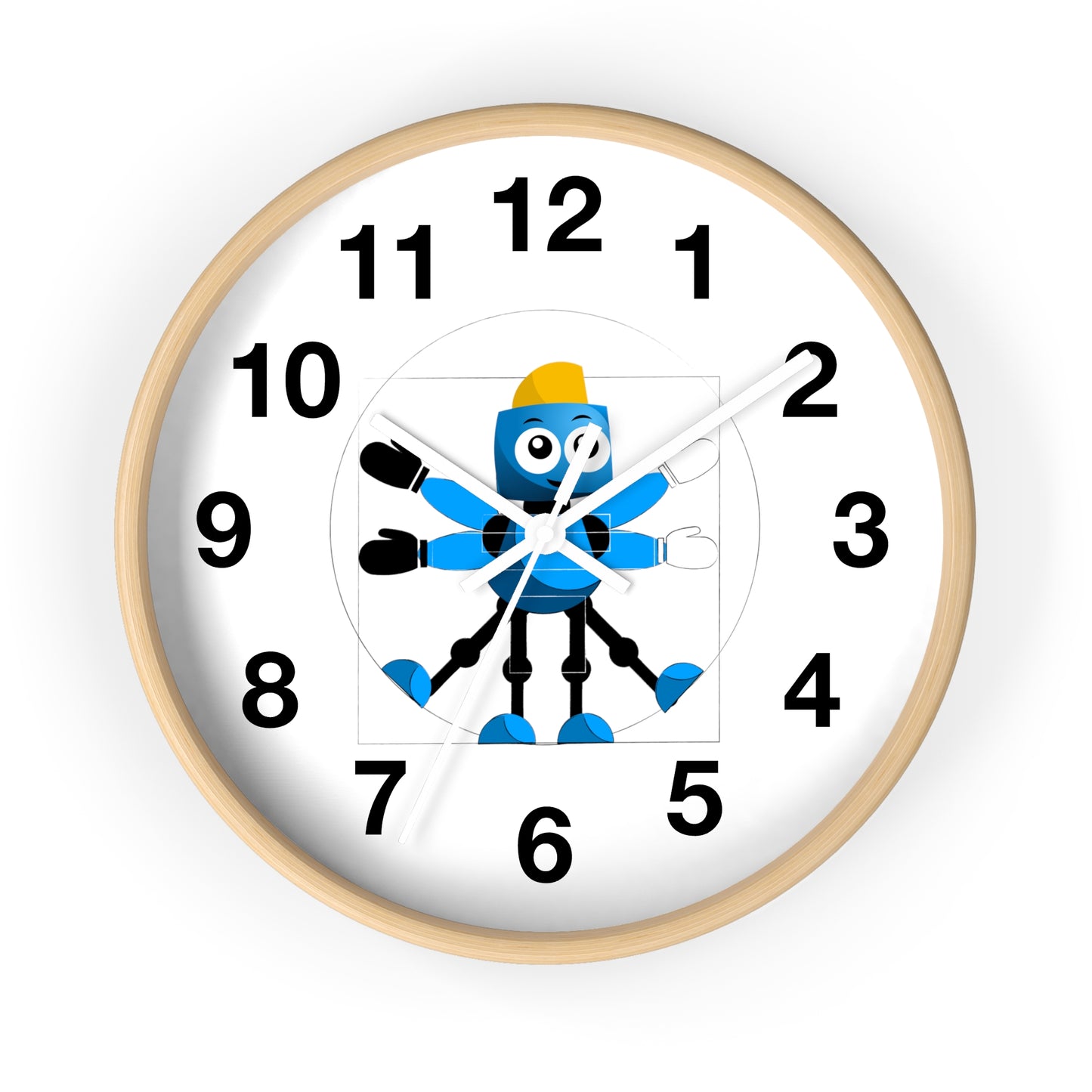 WizerBot™ Wall Clock (Home Products)