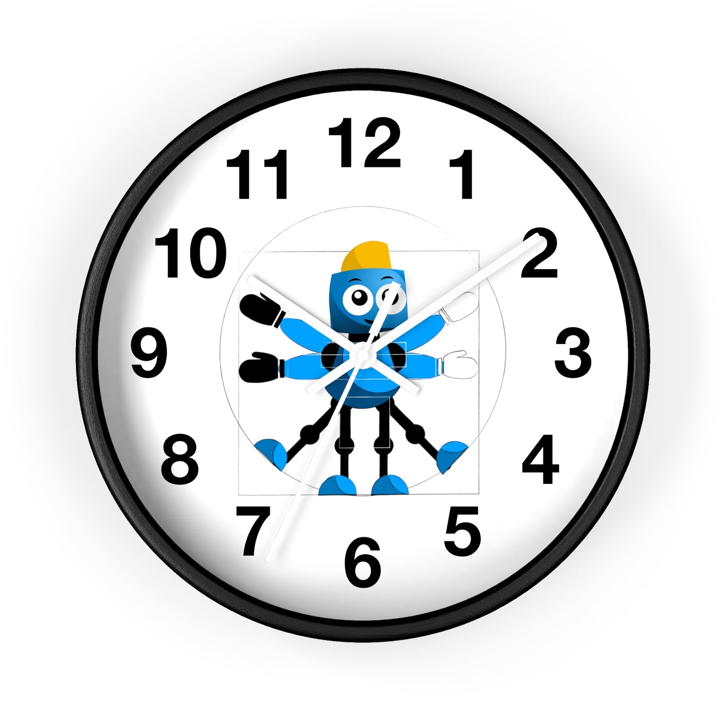 WizerBot™ Wall Clock (Home Products)