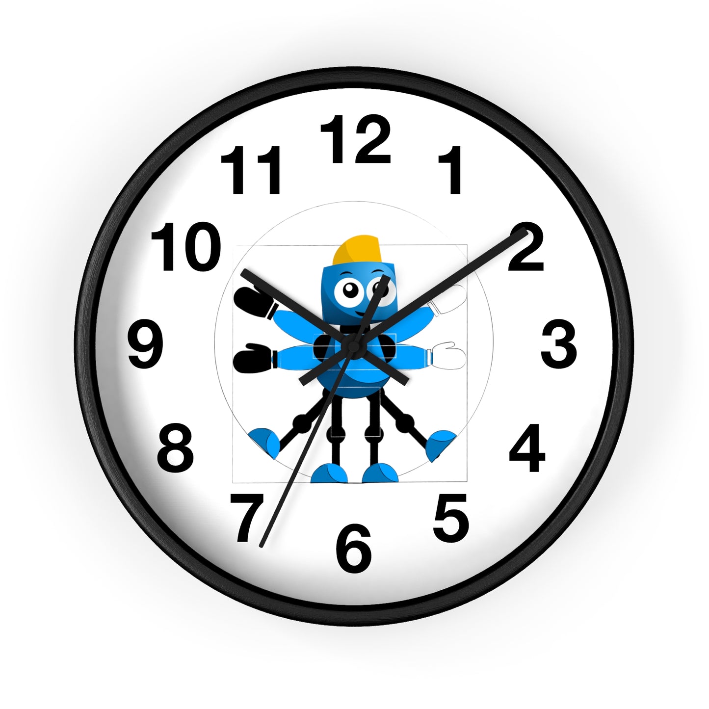 WizerBot™ Wall Clock (Home Products)