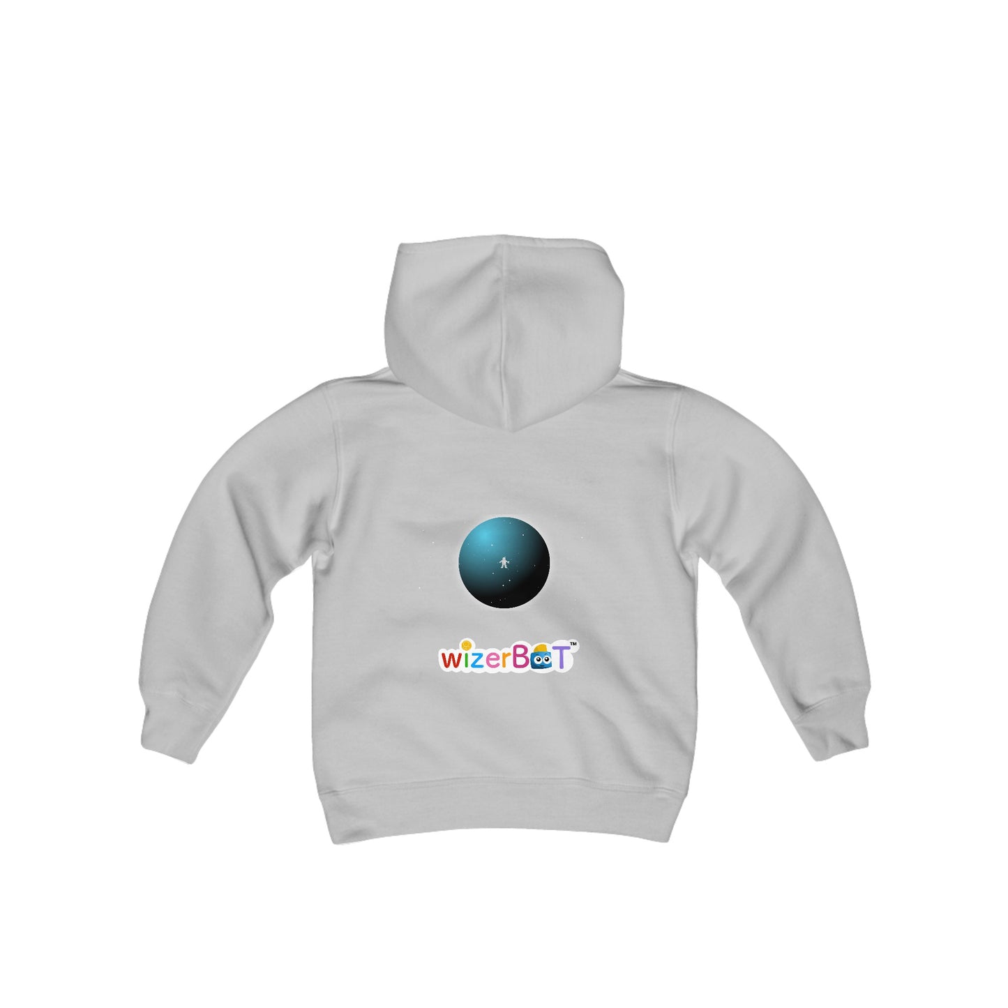 WizerGear: WizerBot™ Youth Heavy Blend Hooded Sweatshirt