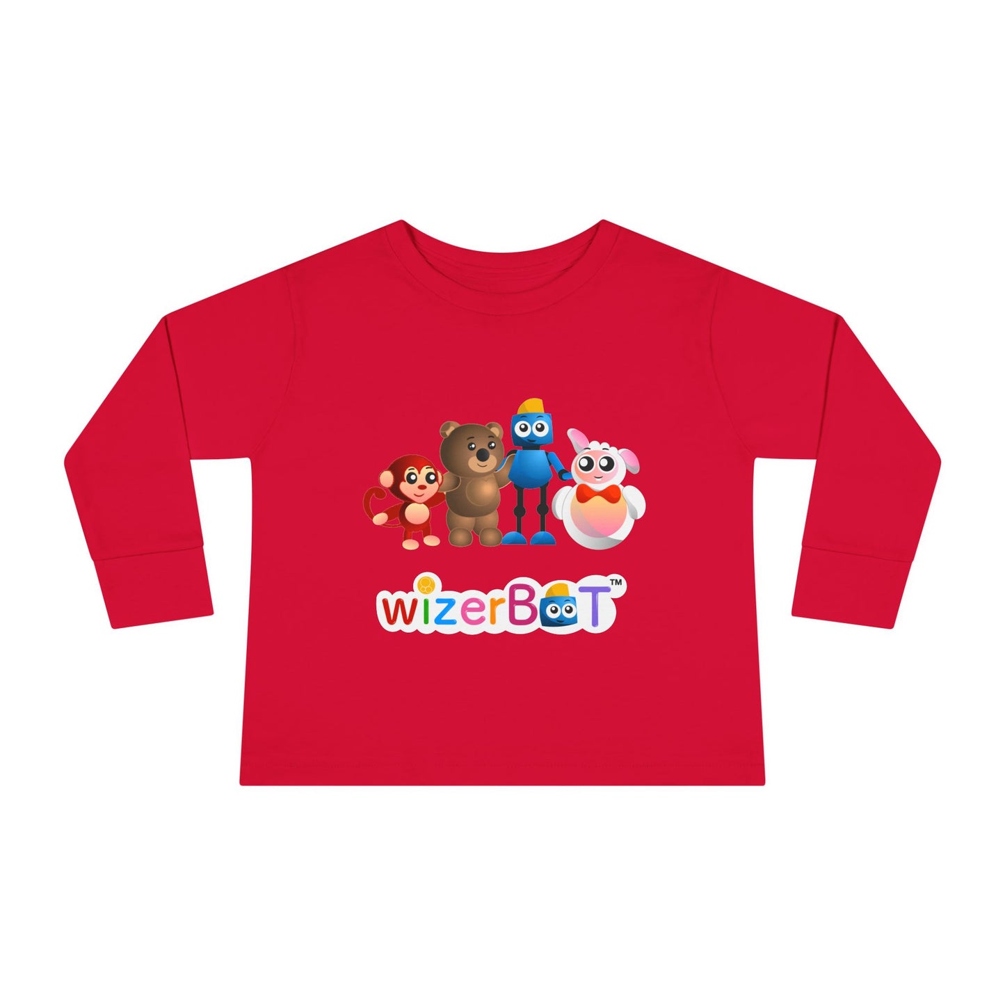 WizerGear: WizerBot™ Toddler Long Sleeve Tee