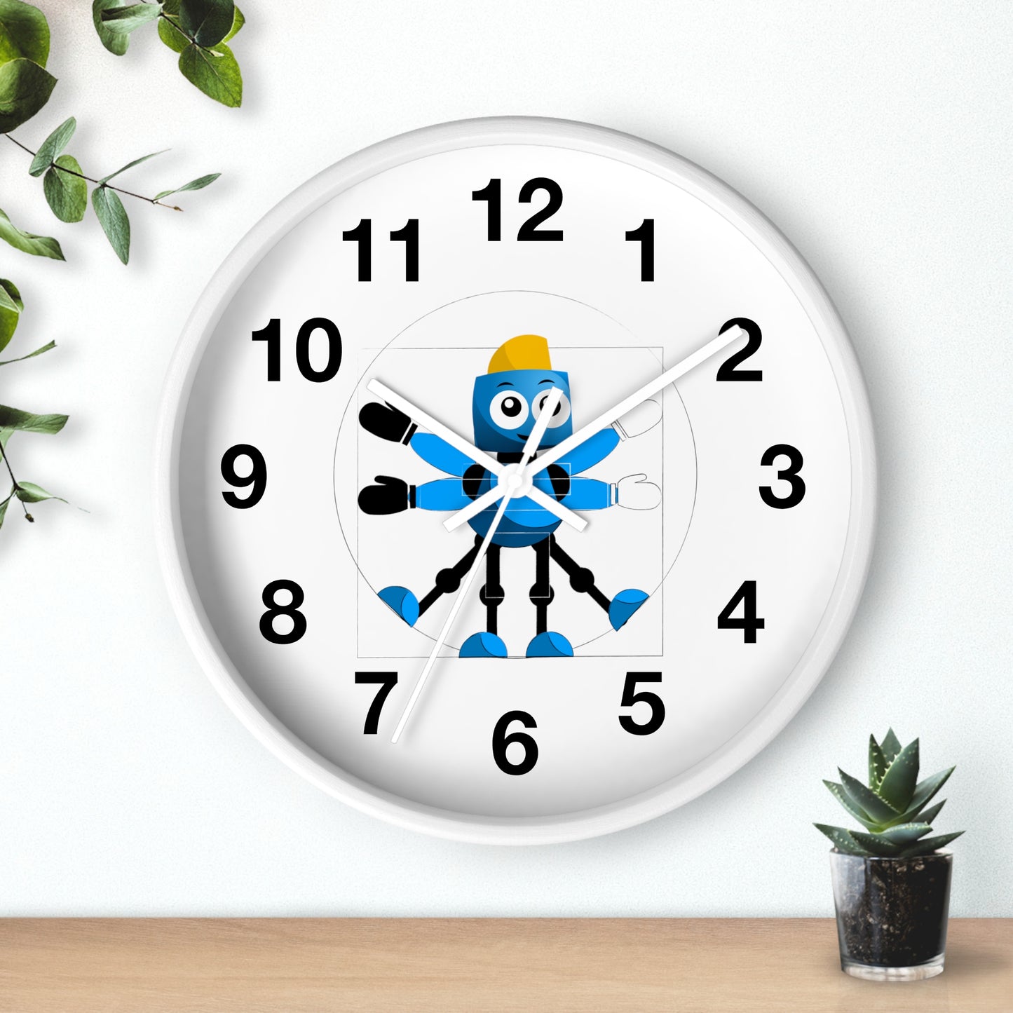 WizerBot™ Wall Clock (Home Products)