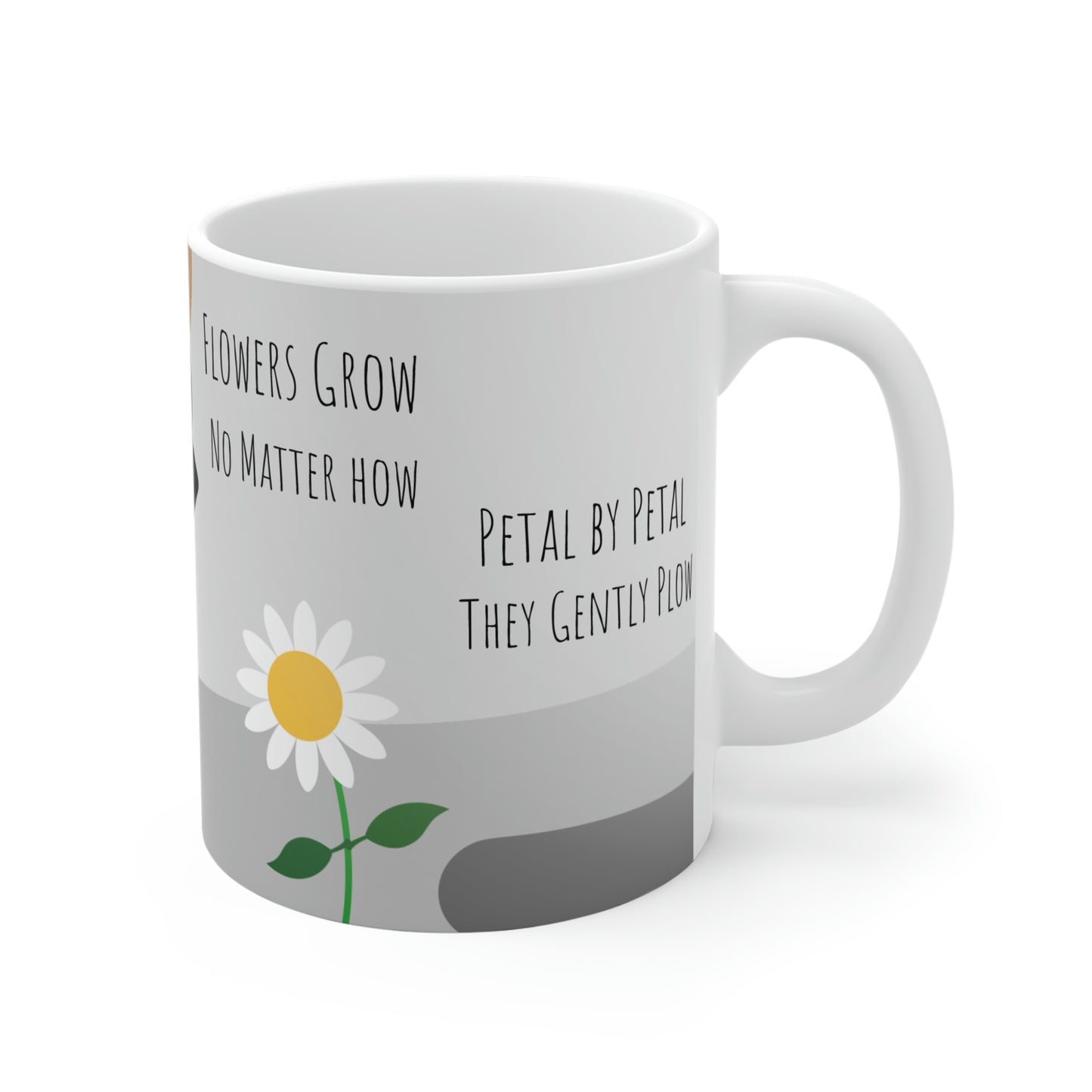 WizerBot™ Ben's "Flowers Grow" Poem Mug