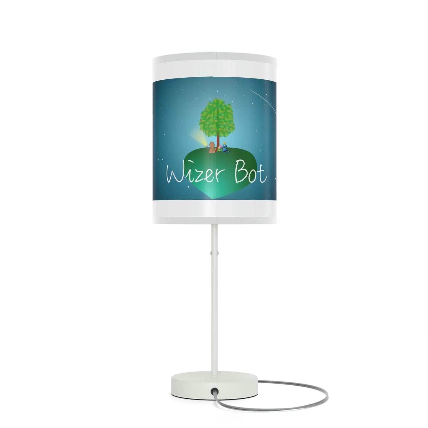 WizerBot™ Lamp on a Stand, US|CA plug (Home Products)