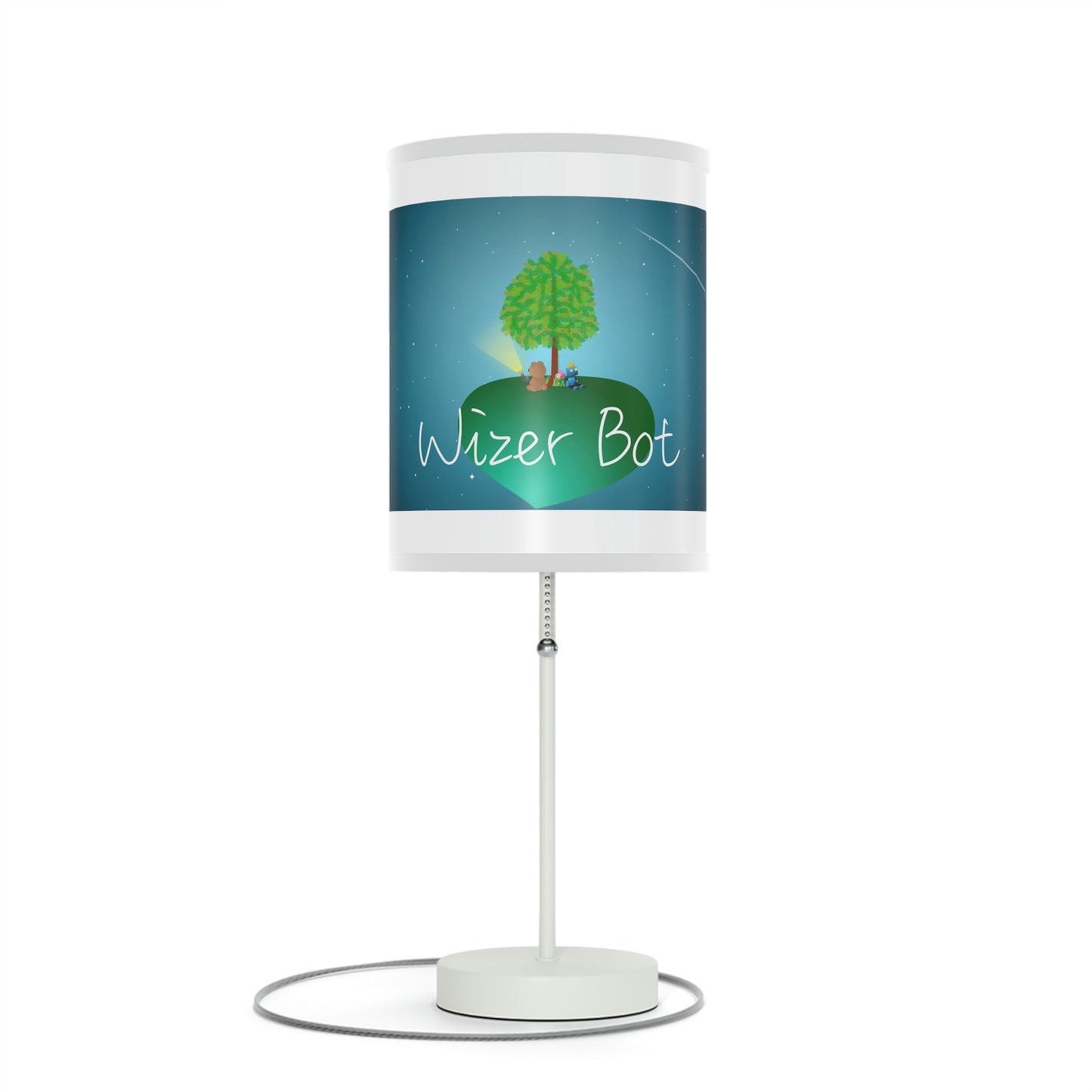 WizerBot™ Lamp on a Stand, US|CA plug (Home Products)