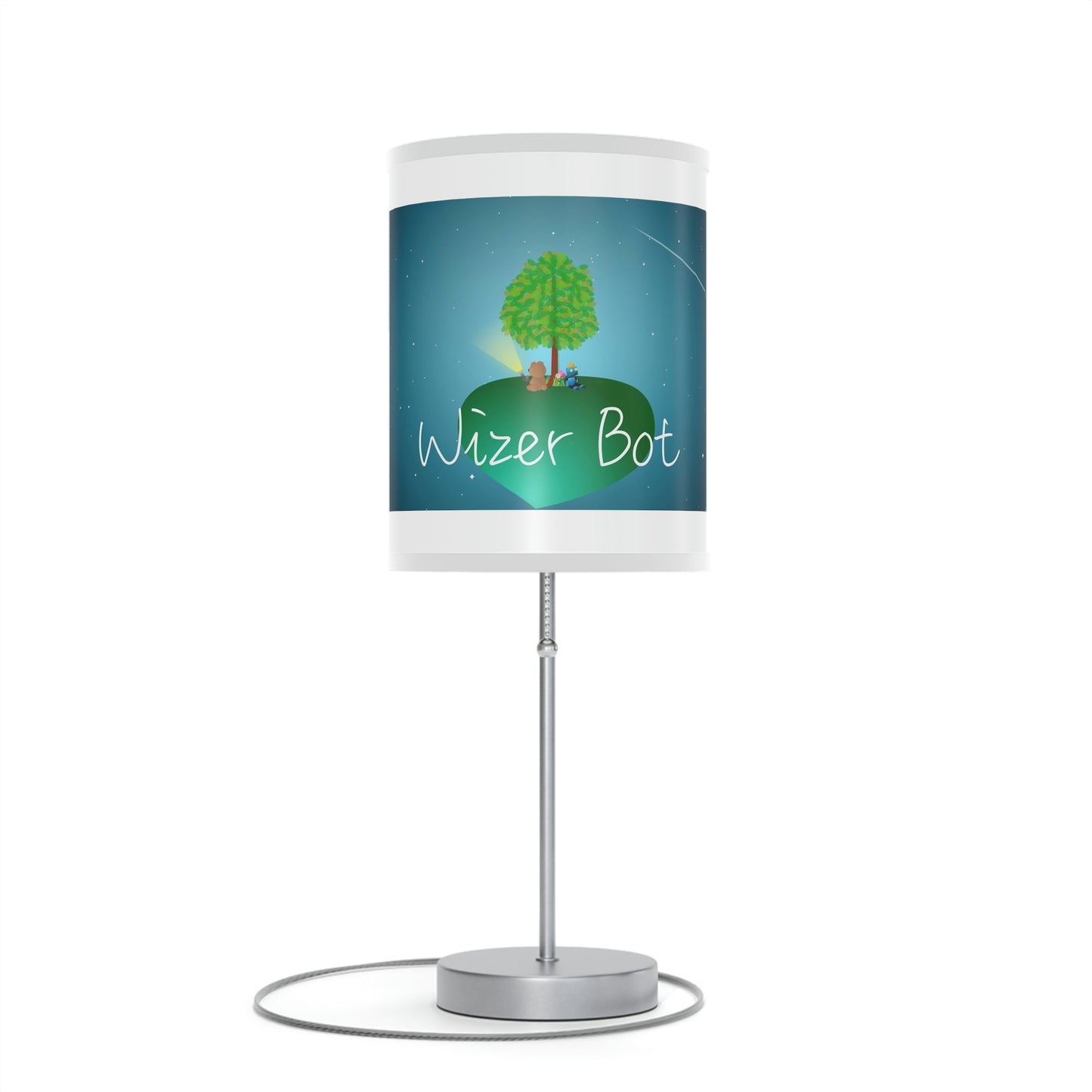 WizerBot™ Lamp on a Stand, US|CA plug (Home Products)