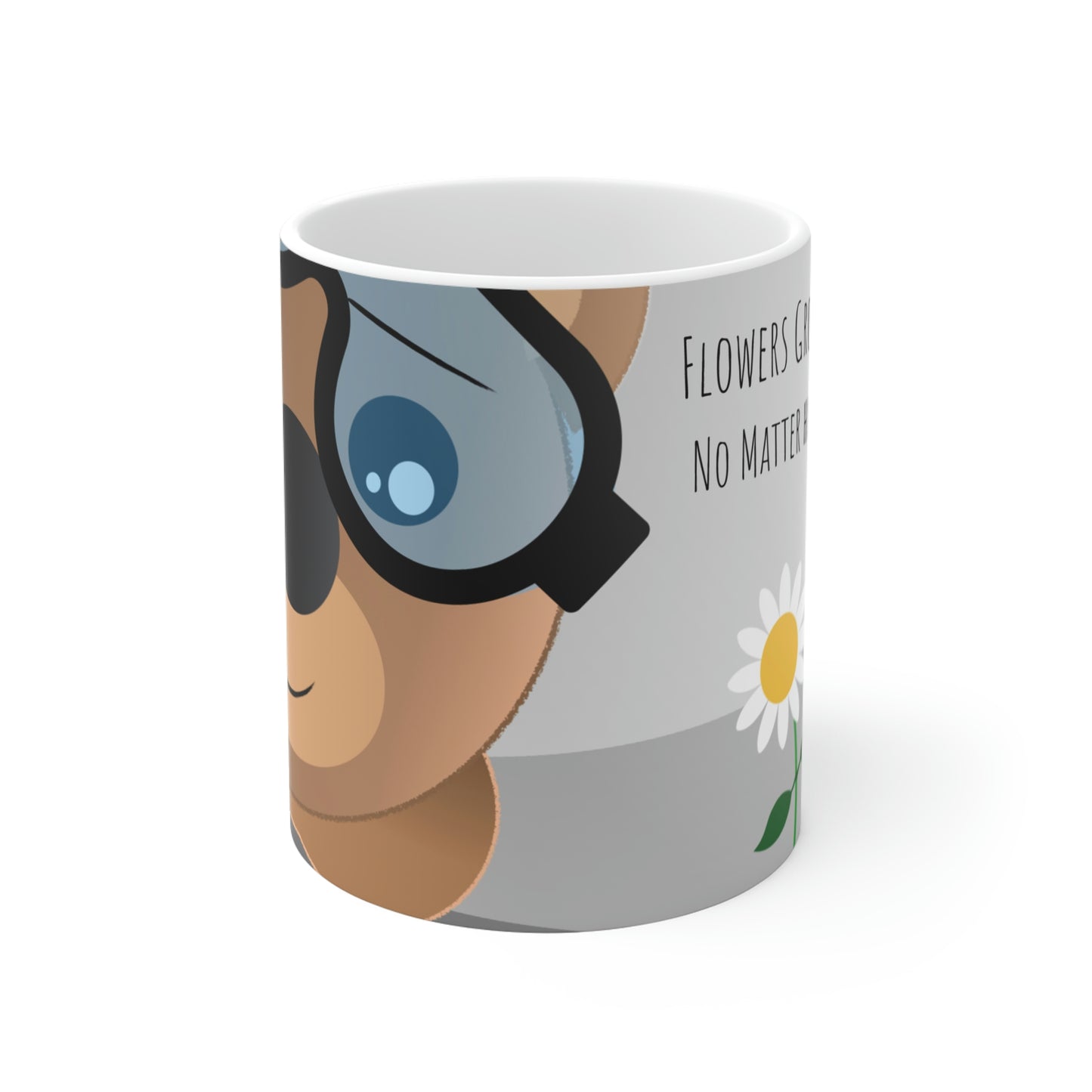 WizerBot™ Ben's "Flowers Grow" Poem Mug